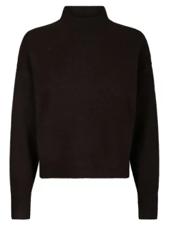 Paulina Striktrøje, Dark Brown, 36