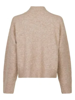 Paulina Striktrøje, Sand Melange, 38