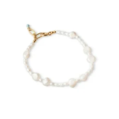 Pearlie Armbånd, Guld, 15+4 cm