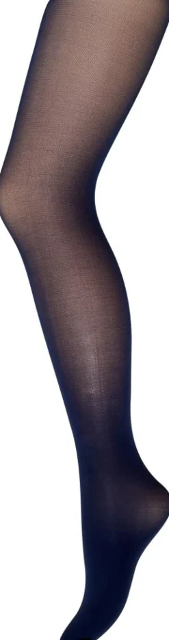 Perfect Fit Strømpebukser, Navy, L/XL