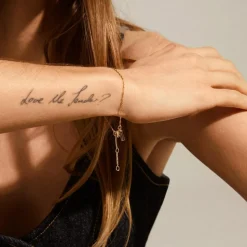 Peri Armbånd, Gold Plated, 16+4 cm