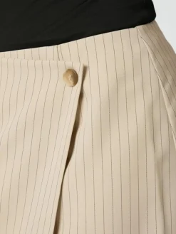 Petrani Pinstriped Nederdel, Sand, 34