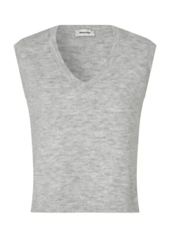 Petronella Vest, Grey Melange, M
