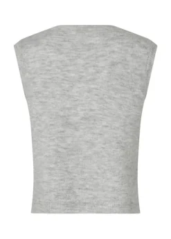 Petronella Vest, Grey Melange, M