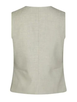 Philippe Melange Vest, Stone Melange, 40
