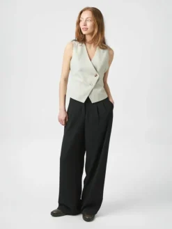 Philippe Melange Vest, Stone Melange, 40