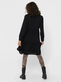 Piper Skjortekjole, Sort, 34