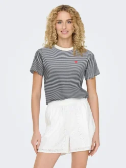 Pisa T-shirt, Cloud Dancer/Sky Captain, XL