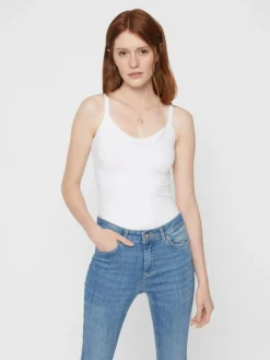 Plain Undertrøje, White, S/M