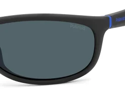 PLD 2154/S Solbriller, Matte Black Blue