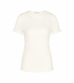 Pointelle Top, Silk White, 36