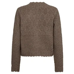 PointelleCC New Cardigan, Walnut, XS