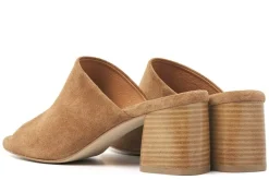 Polly Harper Sandaler, Cognac, 36