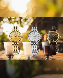 Presage SRE018J1 Dameur, Gold Plated, 30 mm