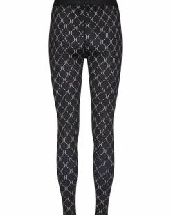 Printed Leggings, Sort, S