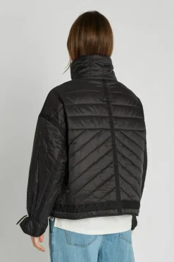 Puffy Frida Jakke, Black, 36