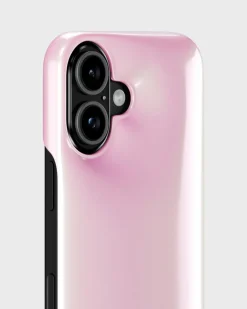 Puffy Iphone 16 Cover, Glazed Pink