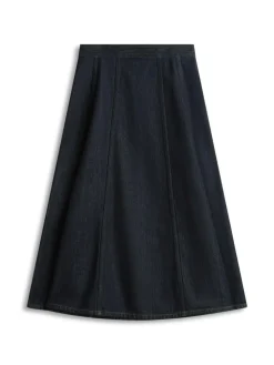 Pure Flared Midi Nederdel, Pure, 42