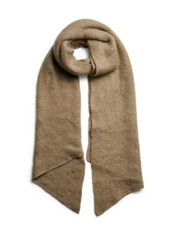 Pyron Long Halstørklæde, Silver Mink/Gold Lurex