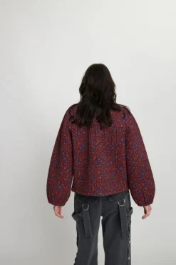 Quiltet Jakke, Flower Mix, 40