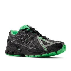 1906R Sneakers, Dark Silver Metallic/Lime Leaf, 44