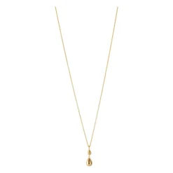 Rain Halskæde, Gold Plated, 40-45 cm