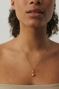 Rain Halskæde, Gold Plated, 40-45 cm