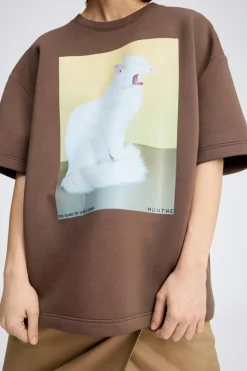 Raploi T-shirt, Brown, 36