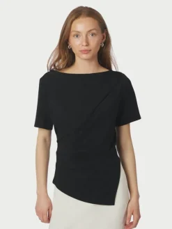 Rasmine Soft Bluse, Black, 36