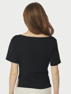 Rasmine Soft Bluse, Black, 36