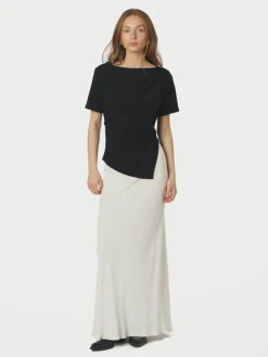 Rasmine Soft Bluse, Black, 36