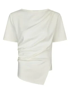 Rasmine Soft Bluse, Off White, 38