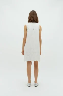 Rhiann Scallop-G Kjole, White, S