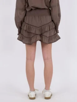 Ricki S Voile Nederdel, Light Brown, 38