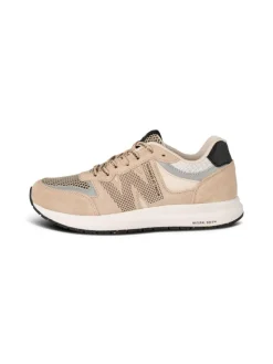 Rigmor Open Mesh Sneakers, Coffee Cream, 39