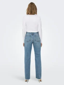 Riley Life Jeans, Medium Blue Denim, W30/L30