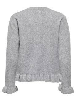 Rima Life Cardigan, Light Grey Melange, L