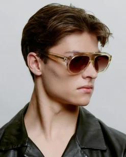 Rio Solbriller, Ecru Transparent