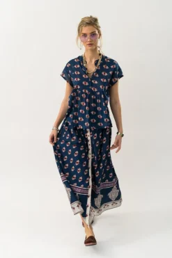 RioLL Maxi Nederdel, Dark Blue, L
