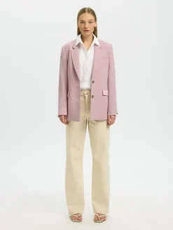 Rita Classic Blazer, Bleached Mauve, 38
