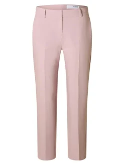 Rita-Ria Cropped Bukser, Bleached Mauve, 38