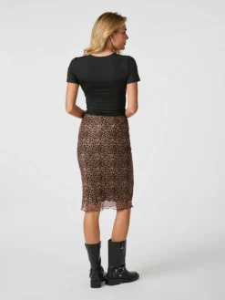 Roa Mesh Leo Nederdel, Leopard, 34