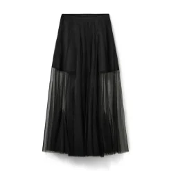 RoaslySW Maxi Nederdel, Black, 42