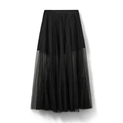 RoaslySW Maxi Nederdel, Black, 42