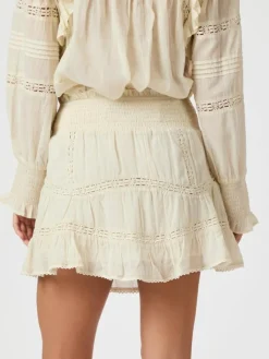 Robby S Voile Nederdel, Light Yellow, 42