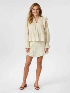 Robby S Voile Nederdel, Light Yellow, 42