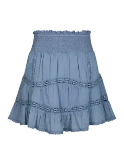 Robby S Voile Nederdel, Smoke Blue, 40