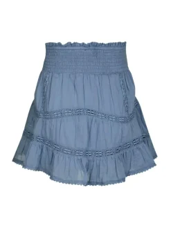 Robby S Voile Nederdel, Smoke Blue, 40