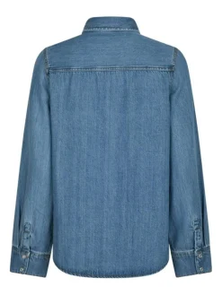 Roger Denim Skjorte, Vintage Blue, 34