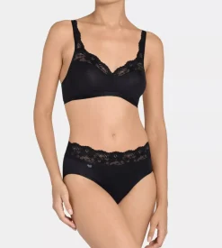 Romance Midi-trusser, Black, 40